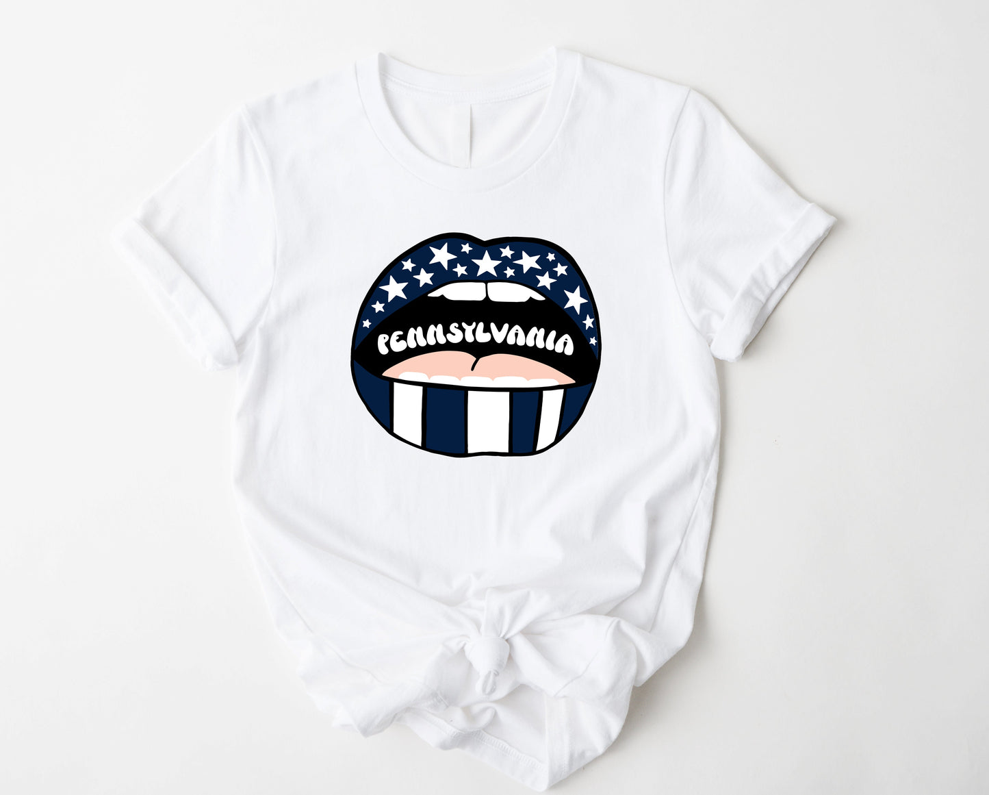 Pennsylvania Lips Graphic Tee