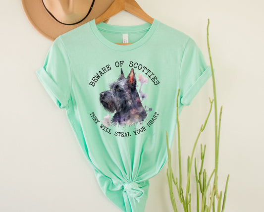 Beware of Scotties Graphic Tee