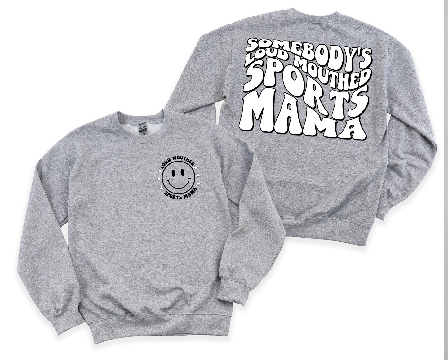 Loud Mouthed SPORTS Mama Graphic Tee