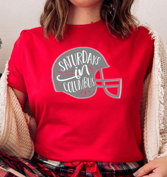 Saturdays in Columbus Graphic Tee