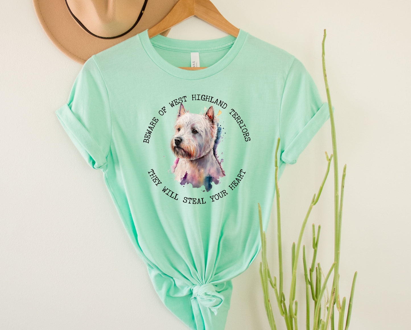 Beware of West Highland Terriors Graphic Tee