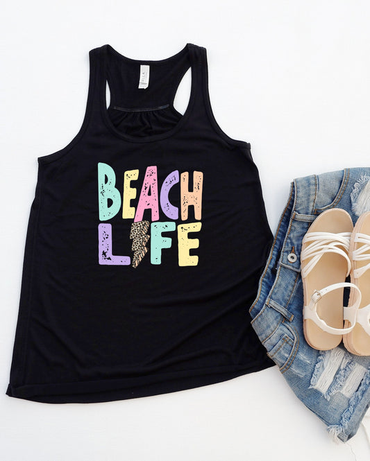 Beach Life lightening Graphic Tee