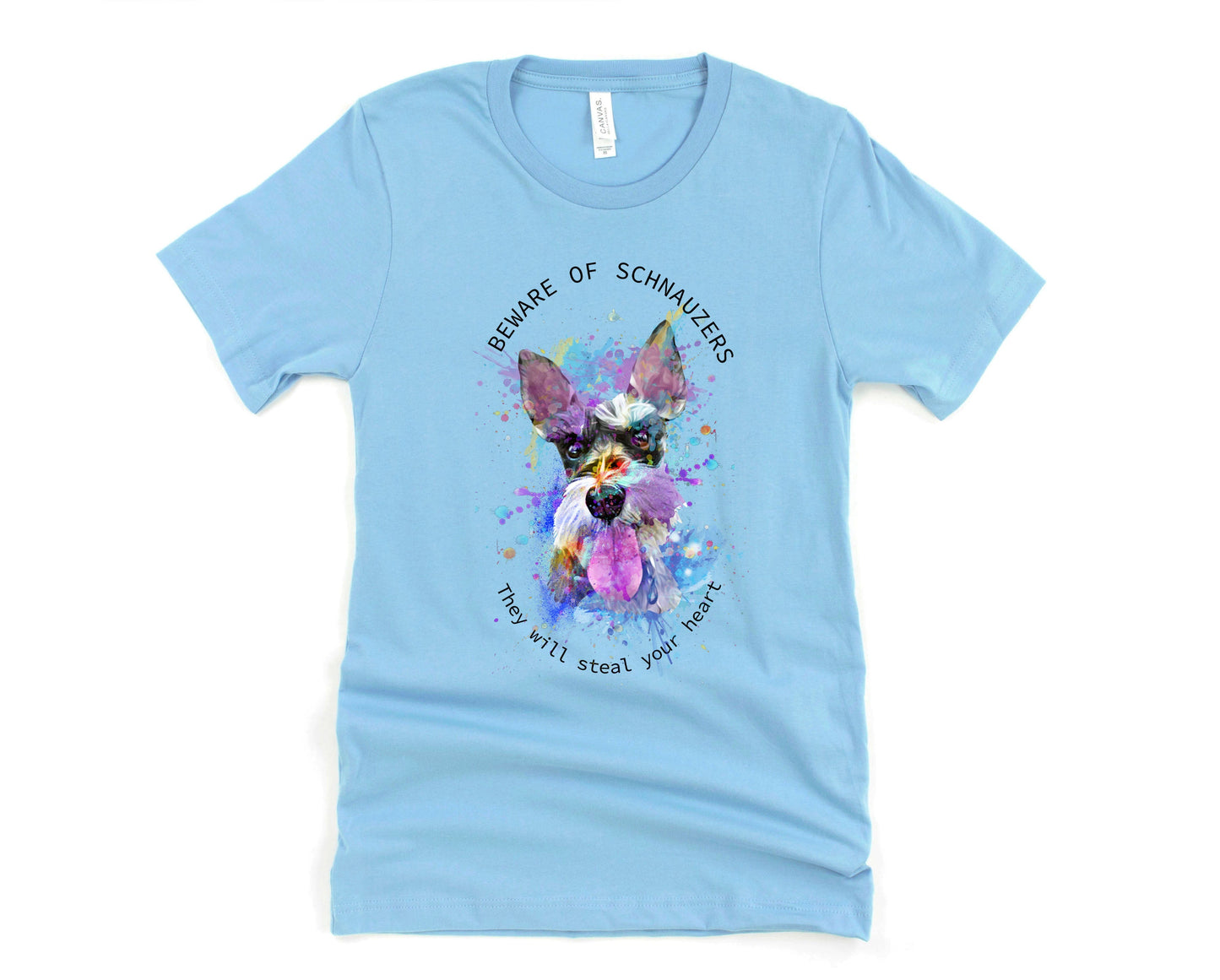 Beware of Schnauzers Graphic Tee