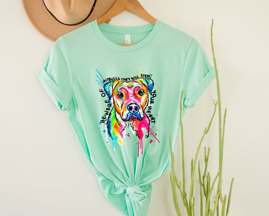 Beware of Pitbulls Graphic Tee