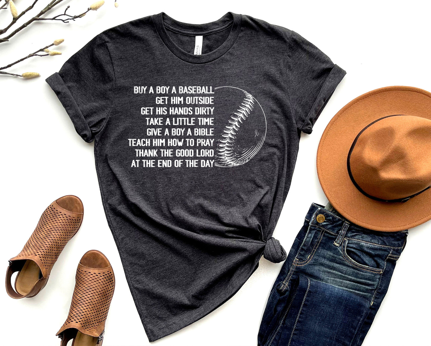 Buy a Boy a Baseball Graphic Tee