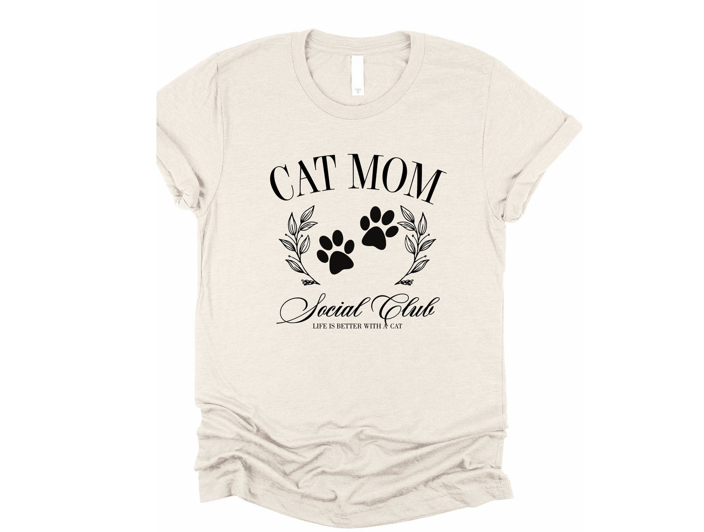 Cat Mom Social Club Graphic Tee