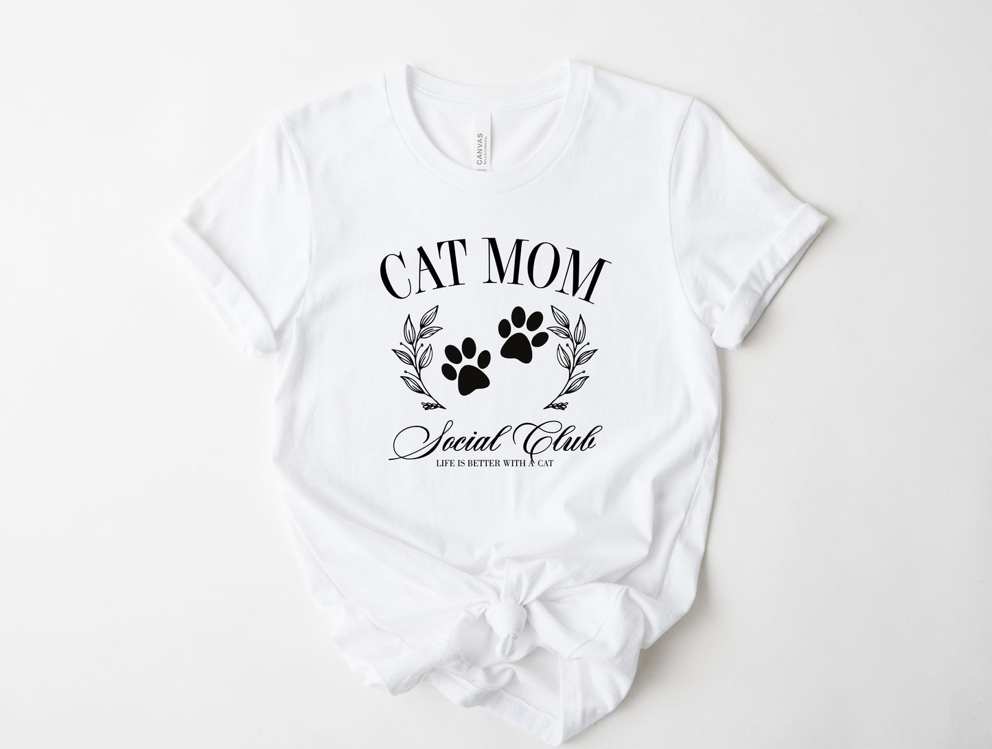 Cat Mom Social Club Graphic Tee