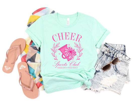 Cheer Sports Club Graphic Tee