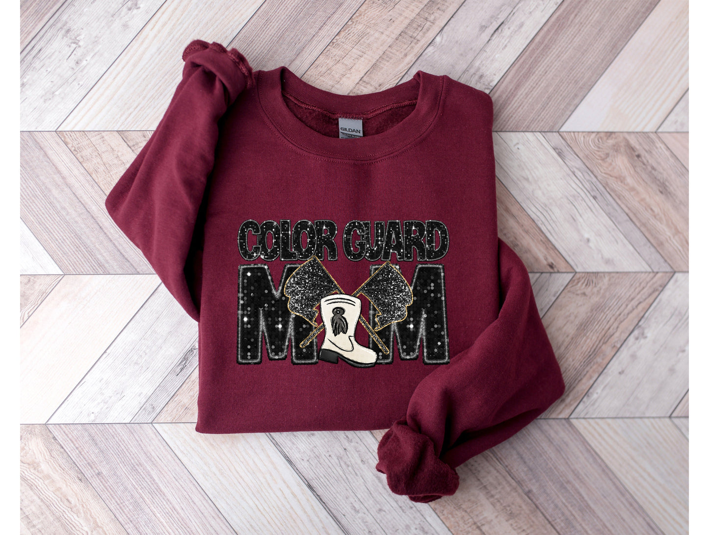 Color Guard Bling Graphic Tee