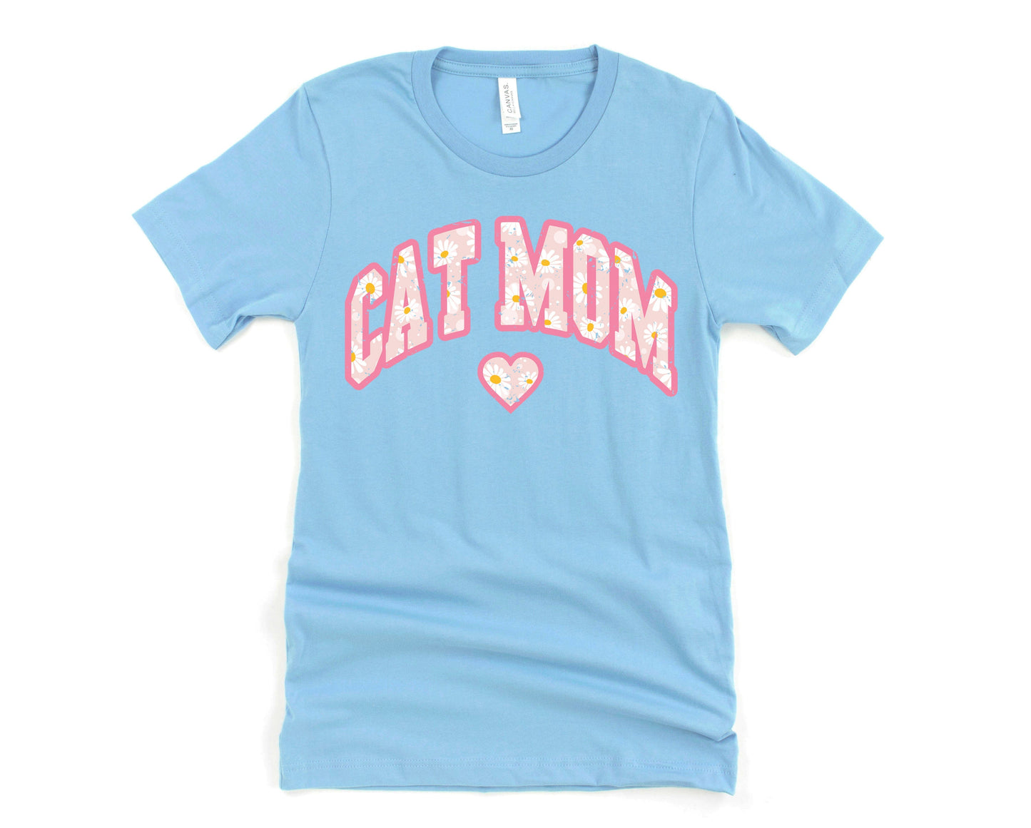 Daisy Cat Mom Graphic Tee