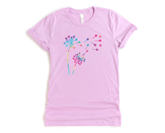 Dandelion Paw Graphic Tee