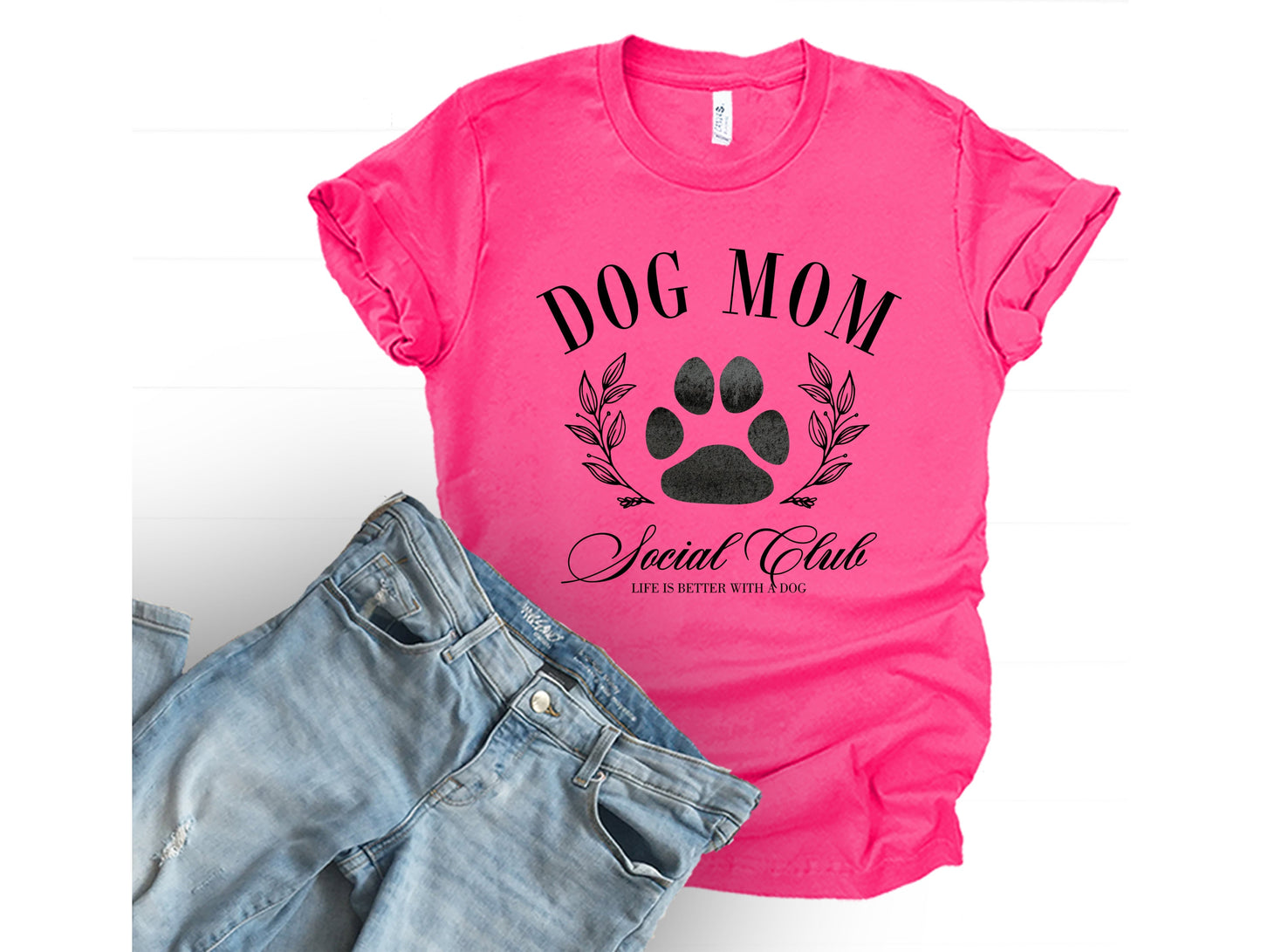 Dog Mom Social Club Graphic Tee