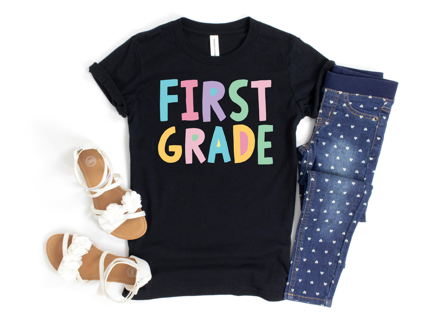 Pastel Back to School Graphic Tee