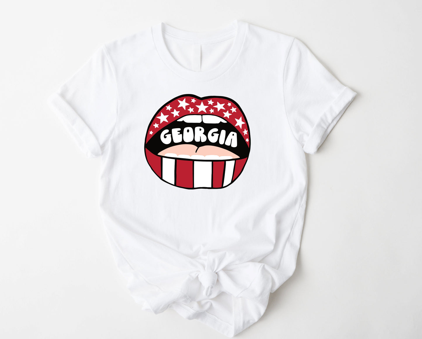 Georgia Lips Graphic Tee