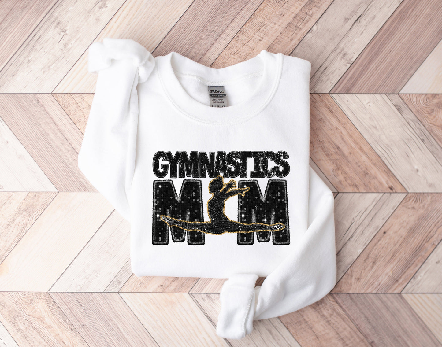 Gymnastics Bling Graphic Tee