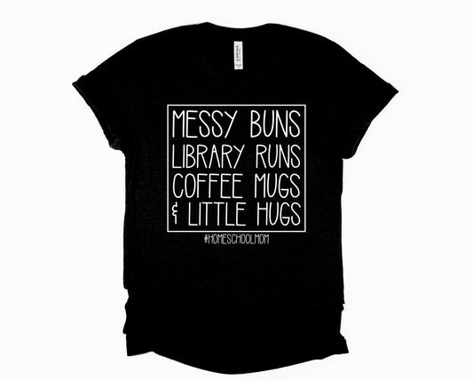 #homeschoolmom Graphic Tee