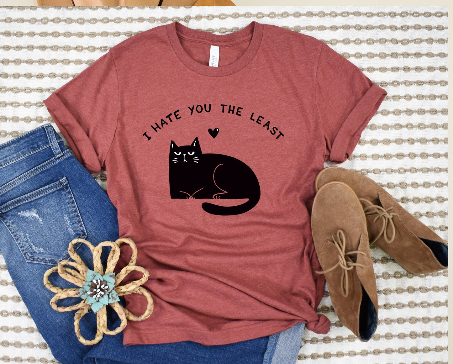 I Hate You the Least Graphic Tee
