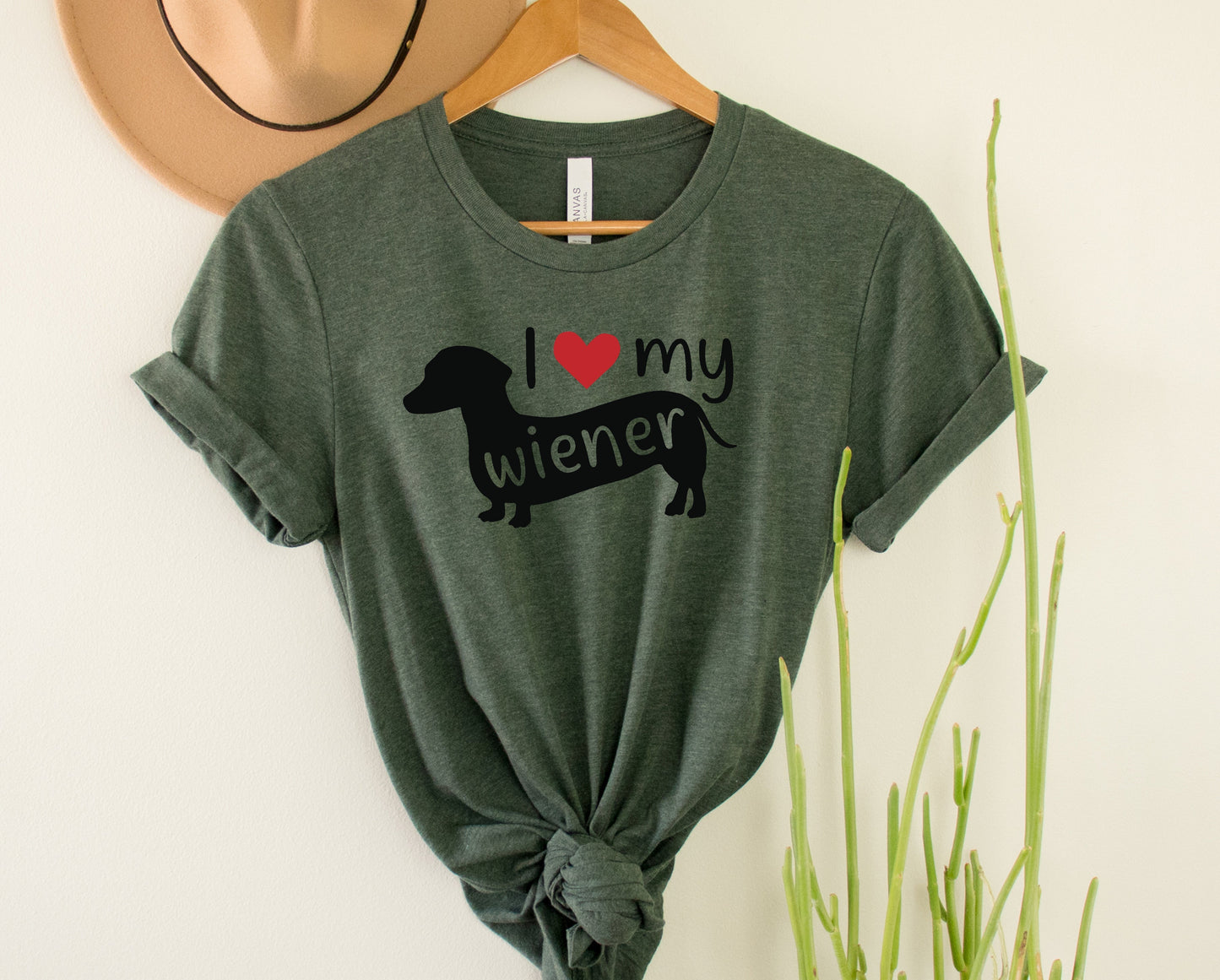 I love my Wiener Graphic Tee