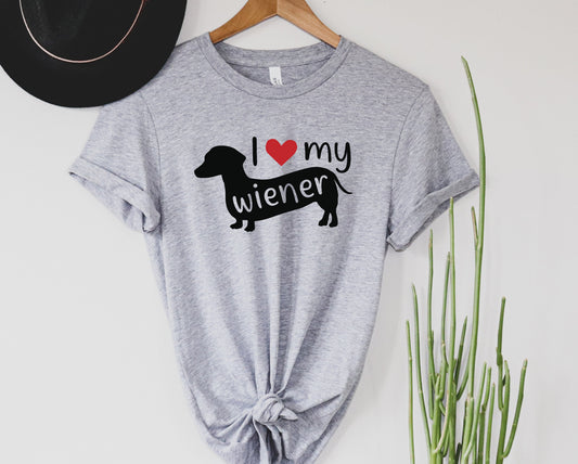 I love my Wiener Graphic Tee