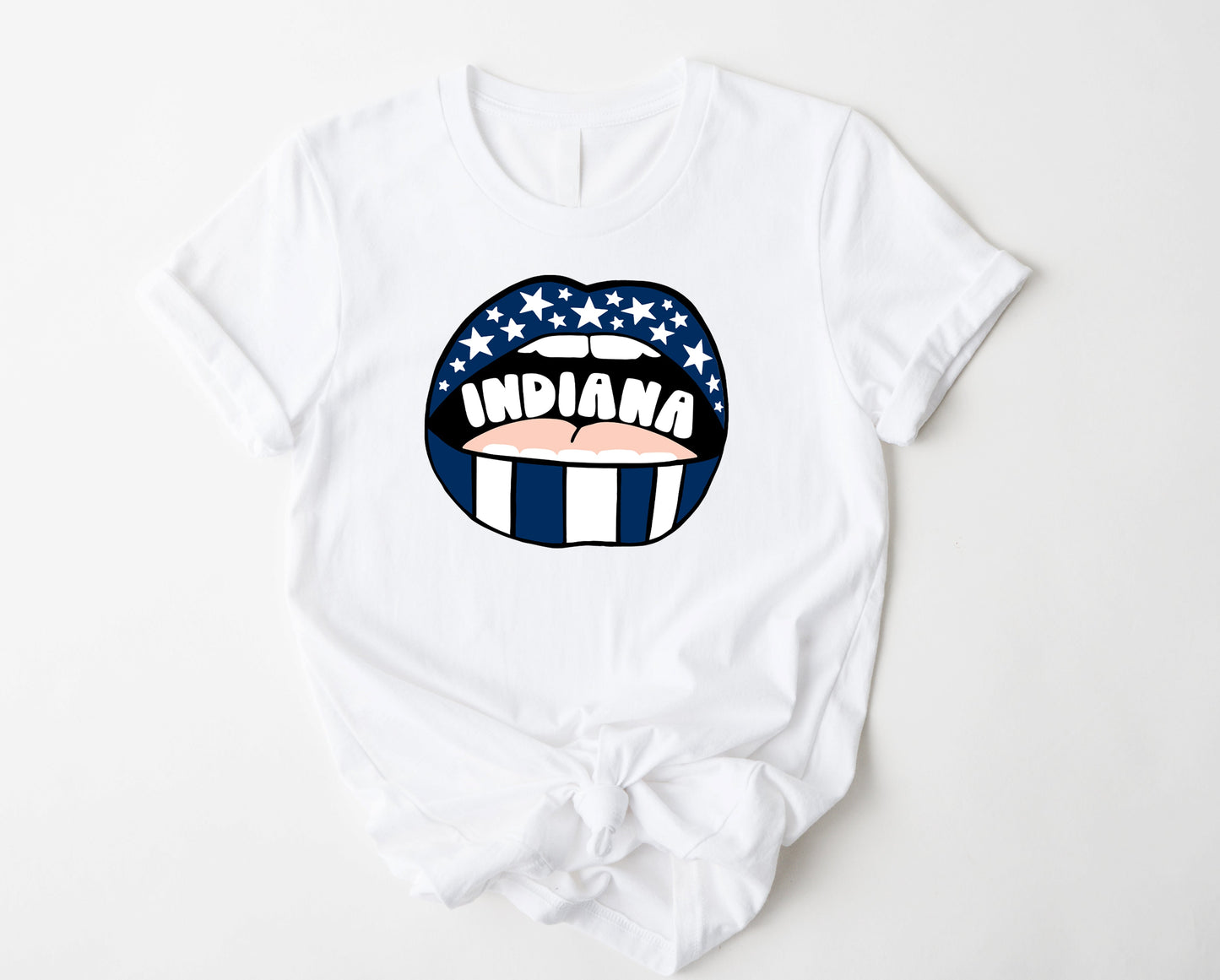 Indiana Lips Graphic Tee