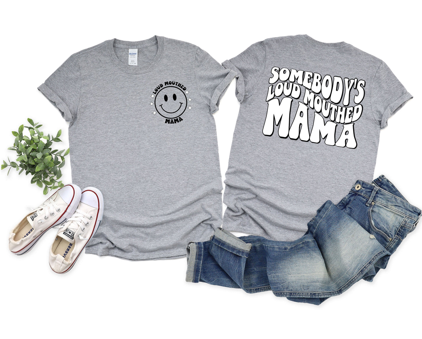 Loud Mouthed Mama Graphic Tee
