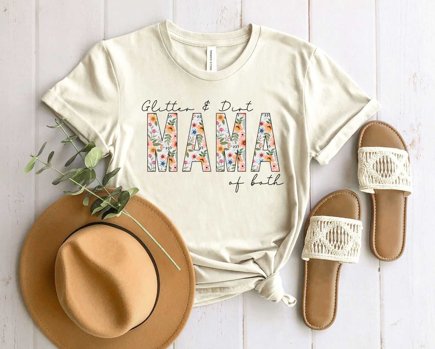 Mama of Both Graphic Tee
