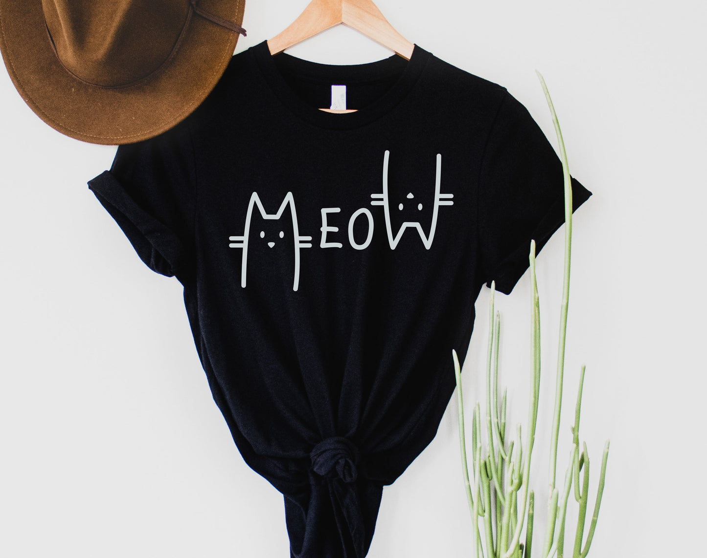 Meow Graphic Tee