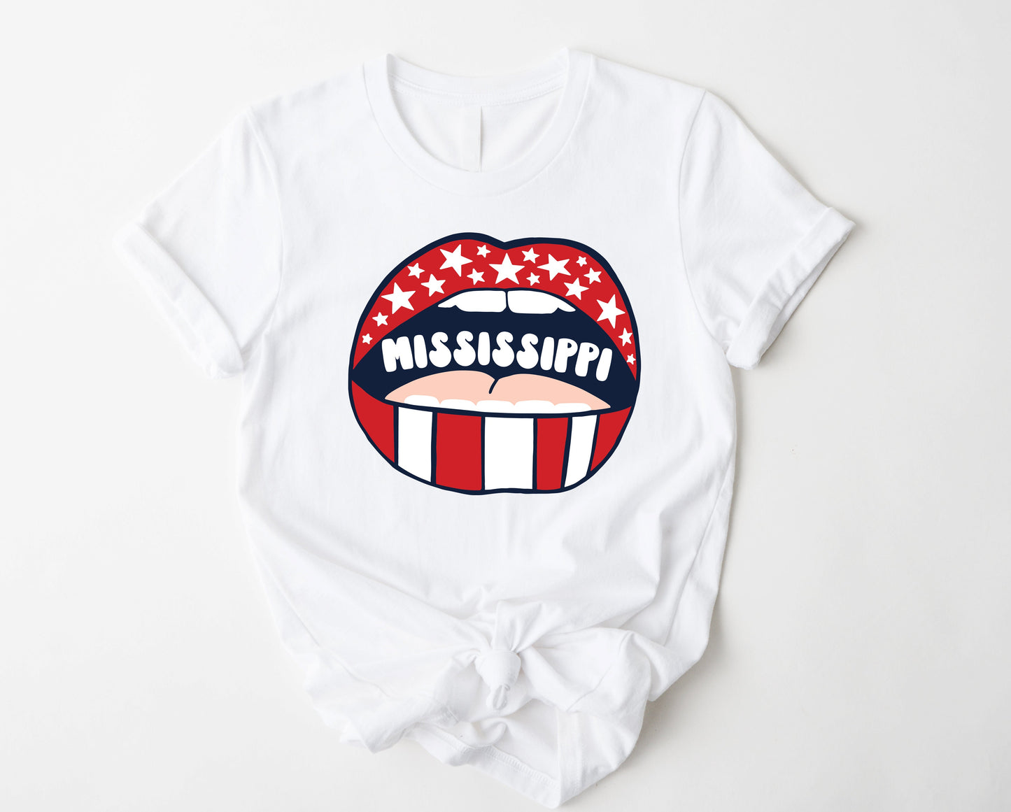Mississippi Lips Graphic Tee