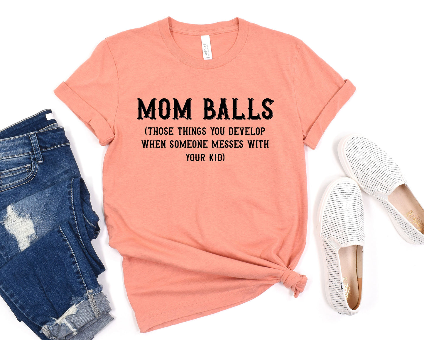 MOM BALLS Graphic Tee
