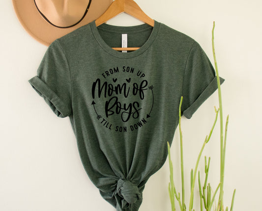 Mom of Boys Graphic Tee