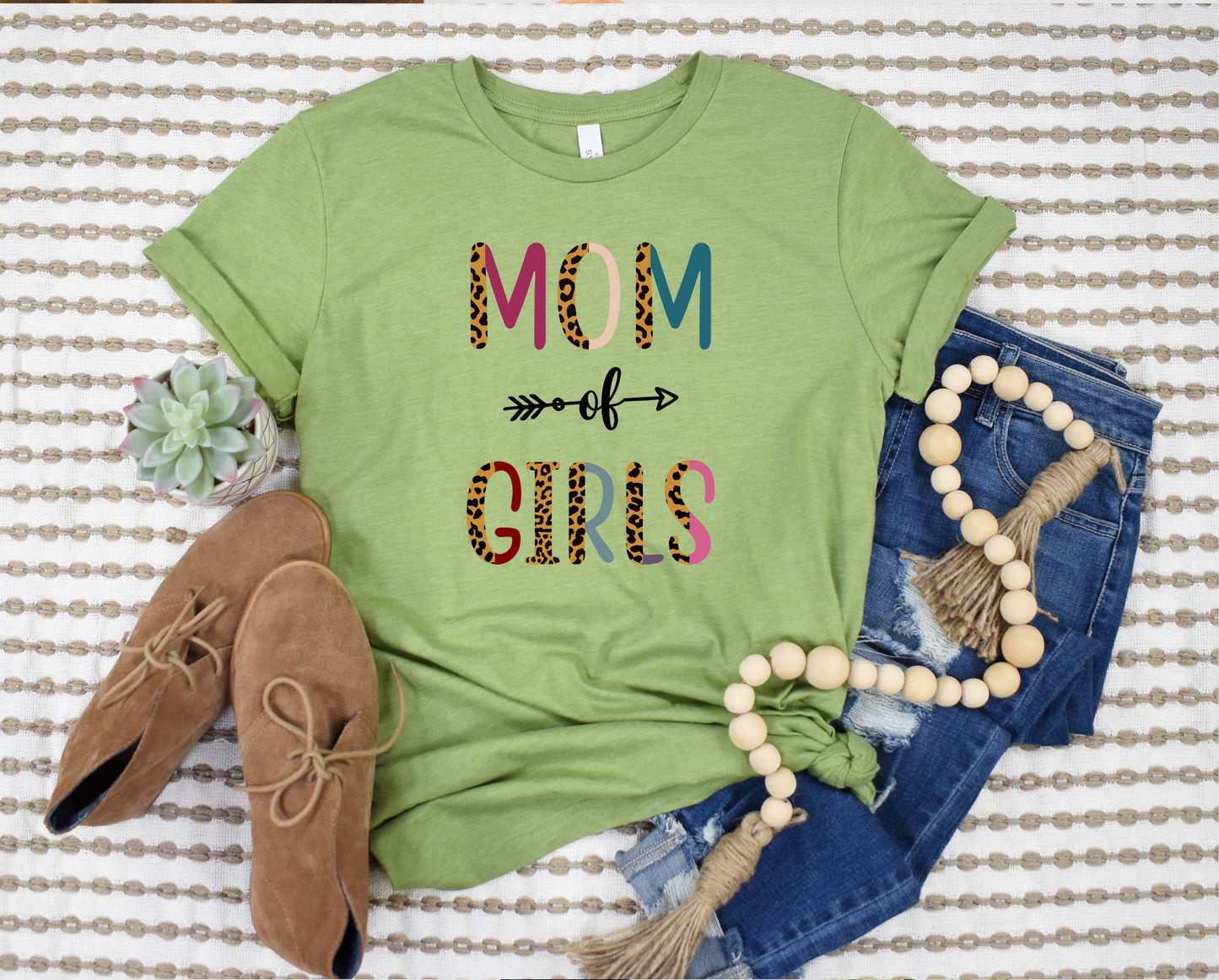 Mom of Girls Graphic Tee