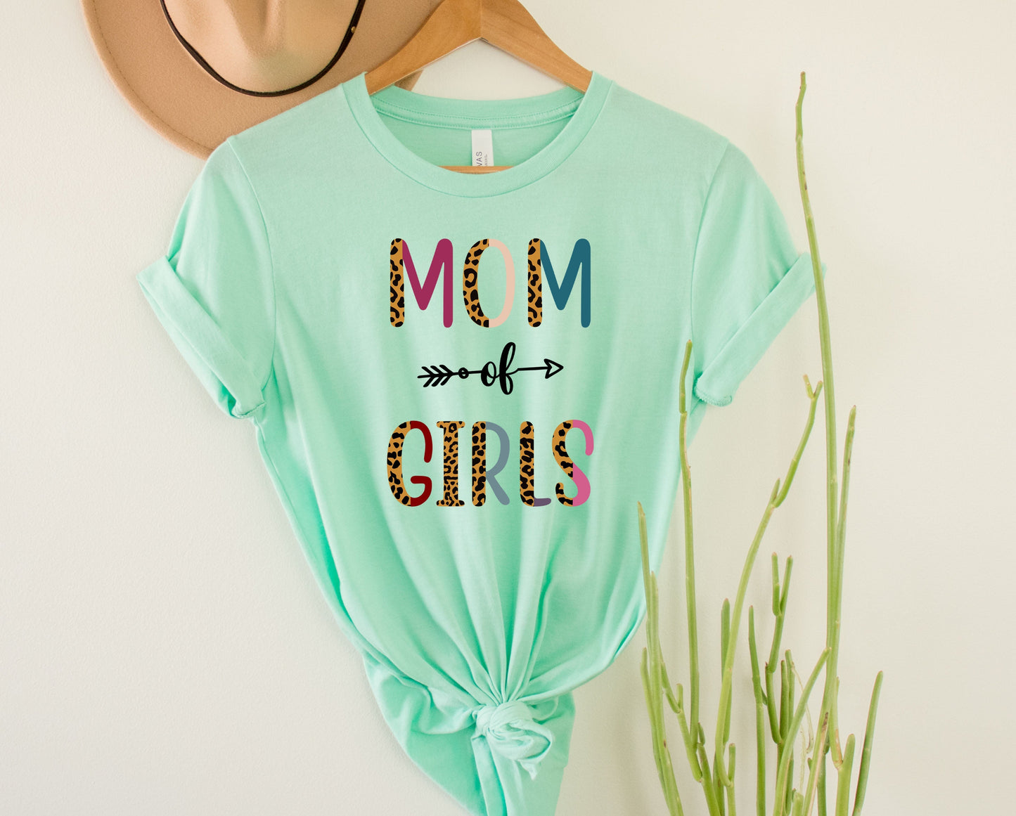 Mom of Girls Graphic Tee