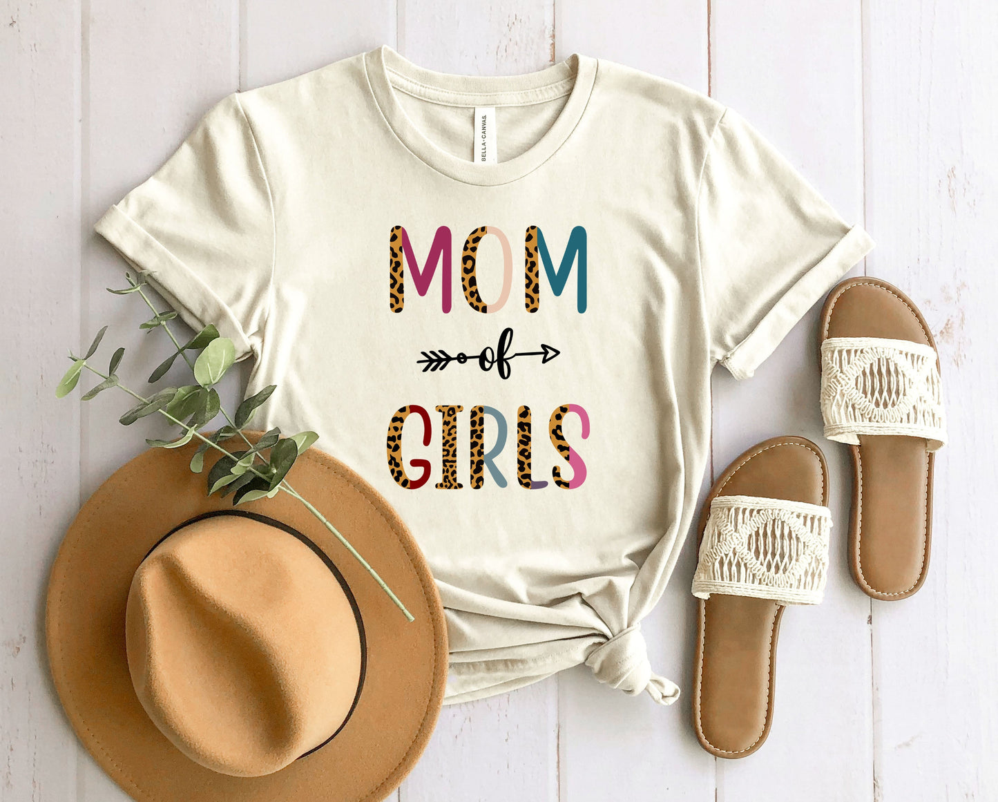 Mom of Girls Graphic Tee