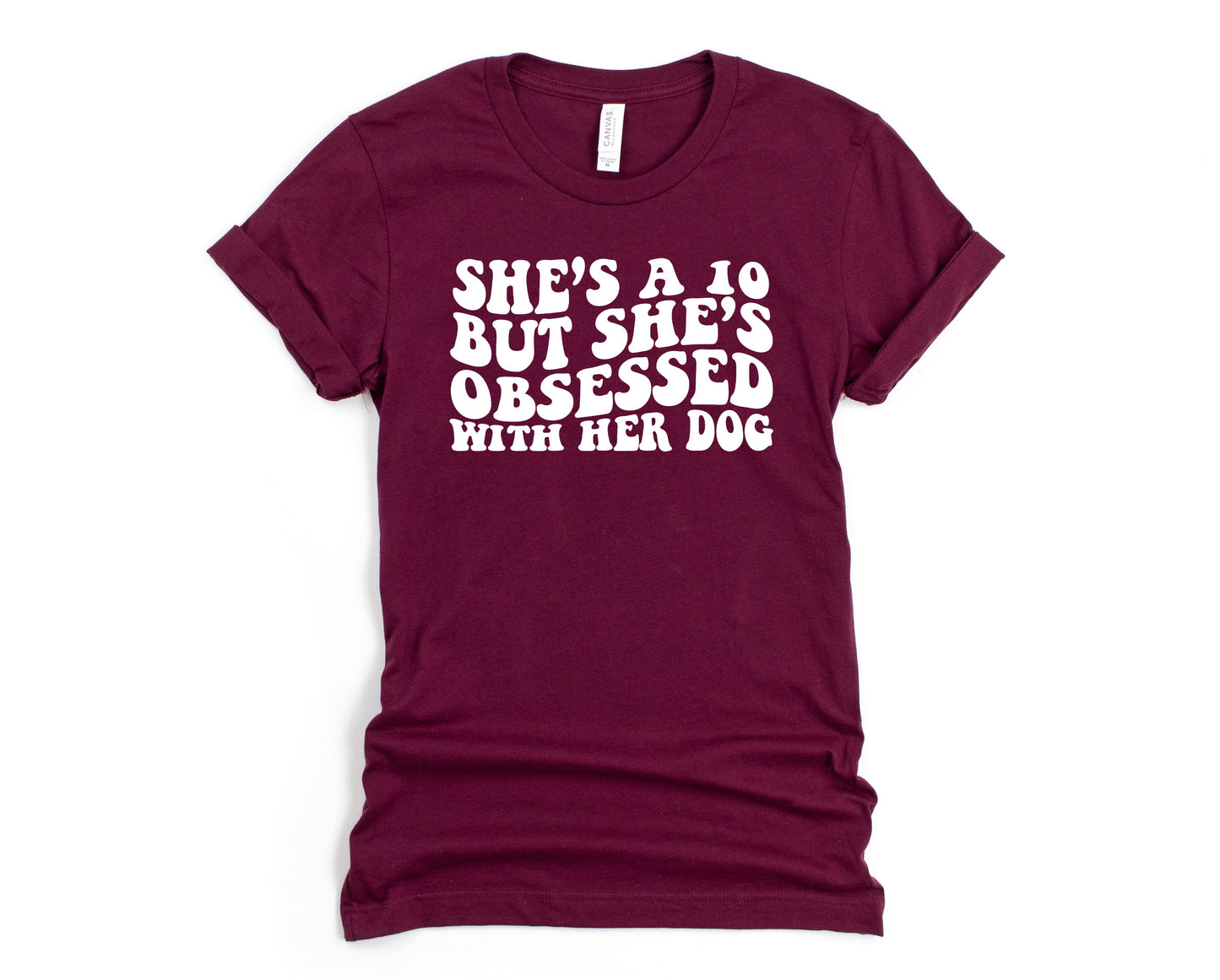Obsessed with her Dog Graphic Tee