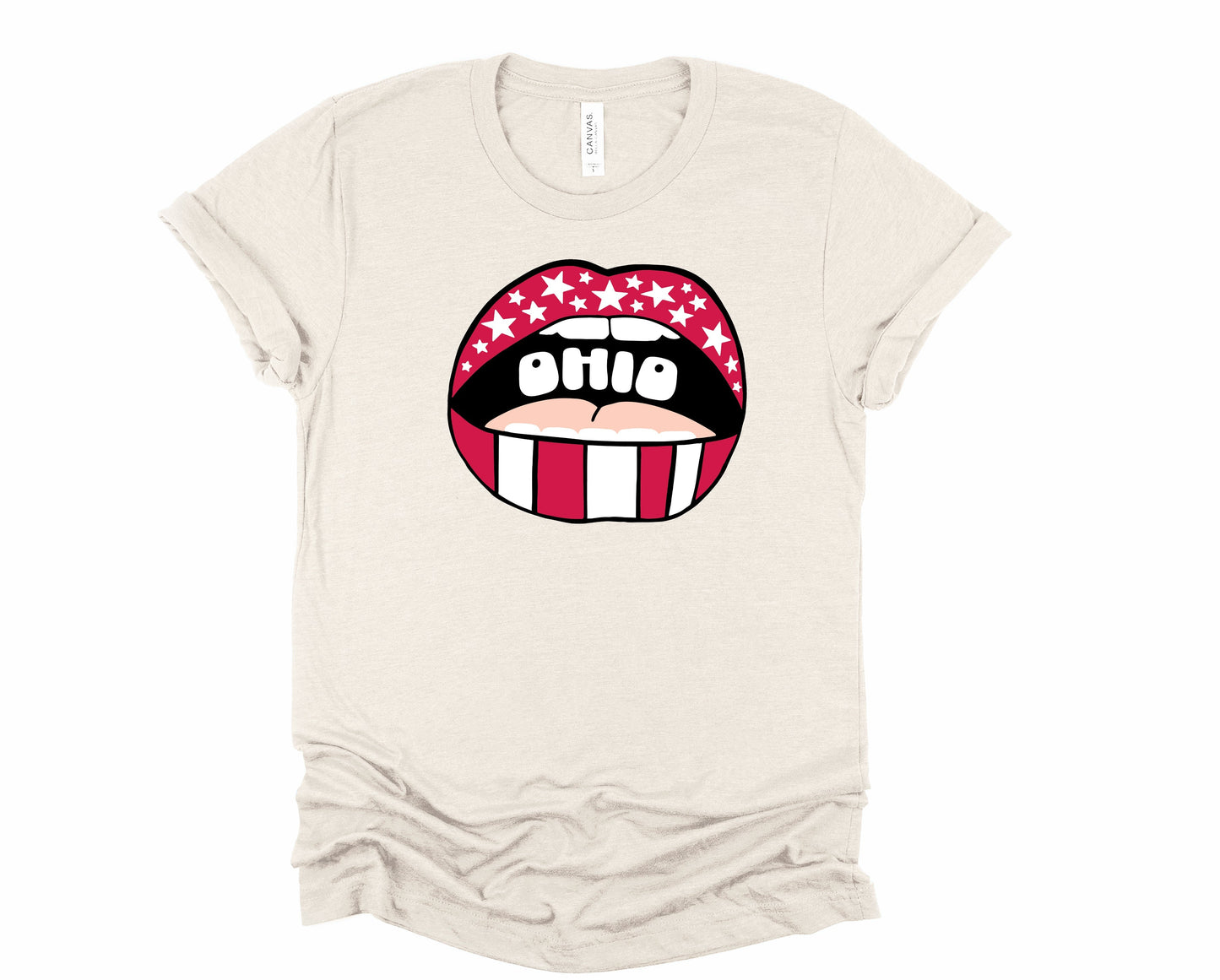Ohio Lips Graphic Tee