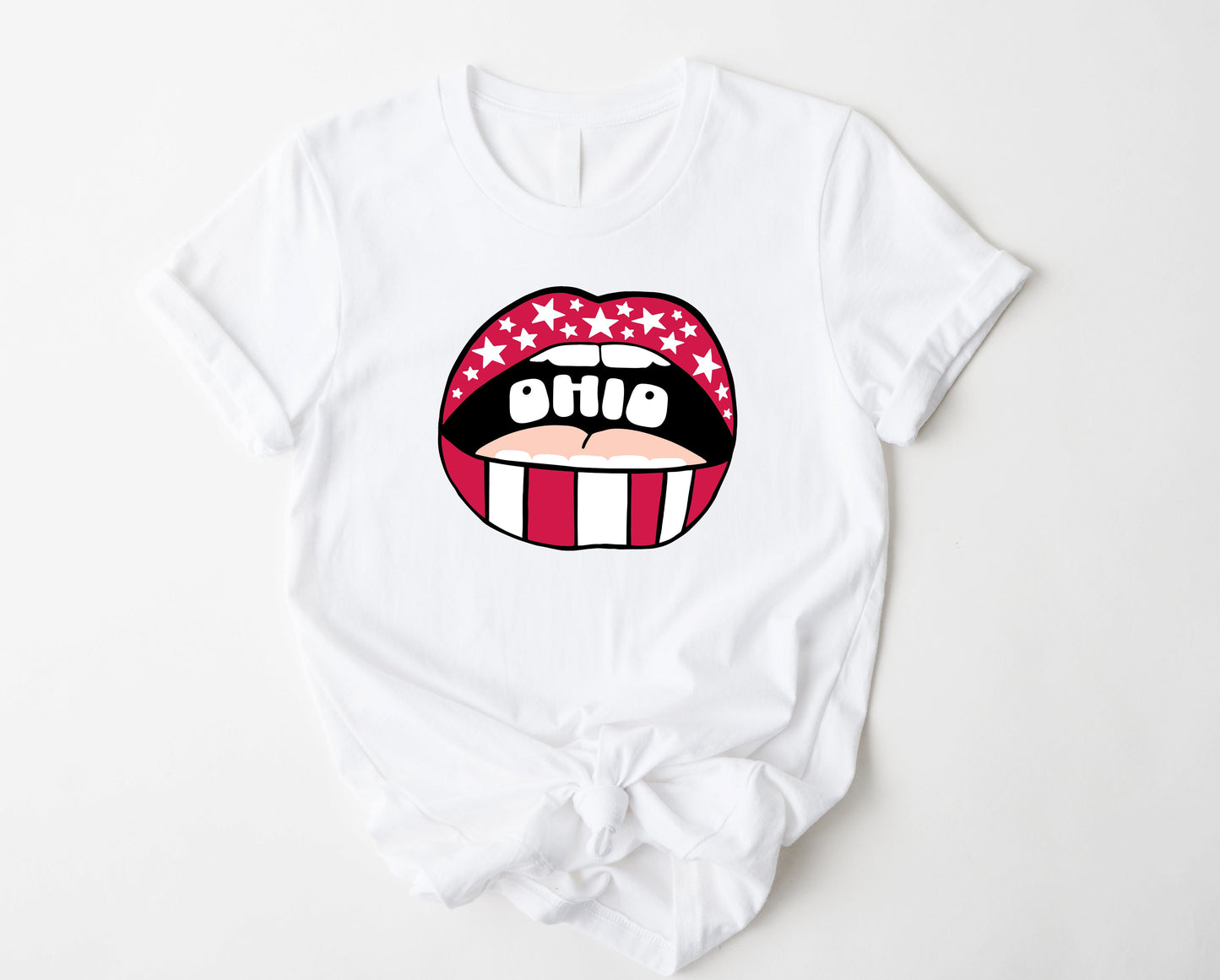 Ohio Lips Graphic Tee