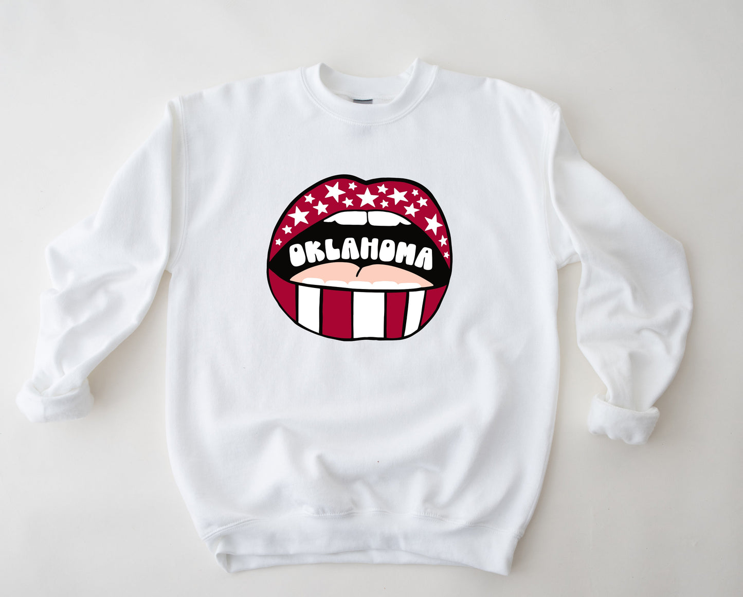 Oklahoma Lips Graphic Tee