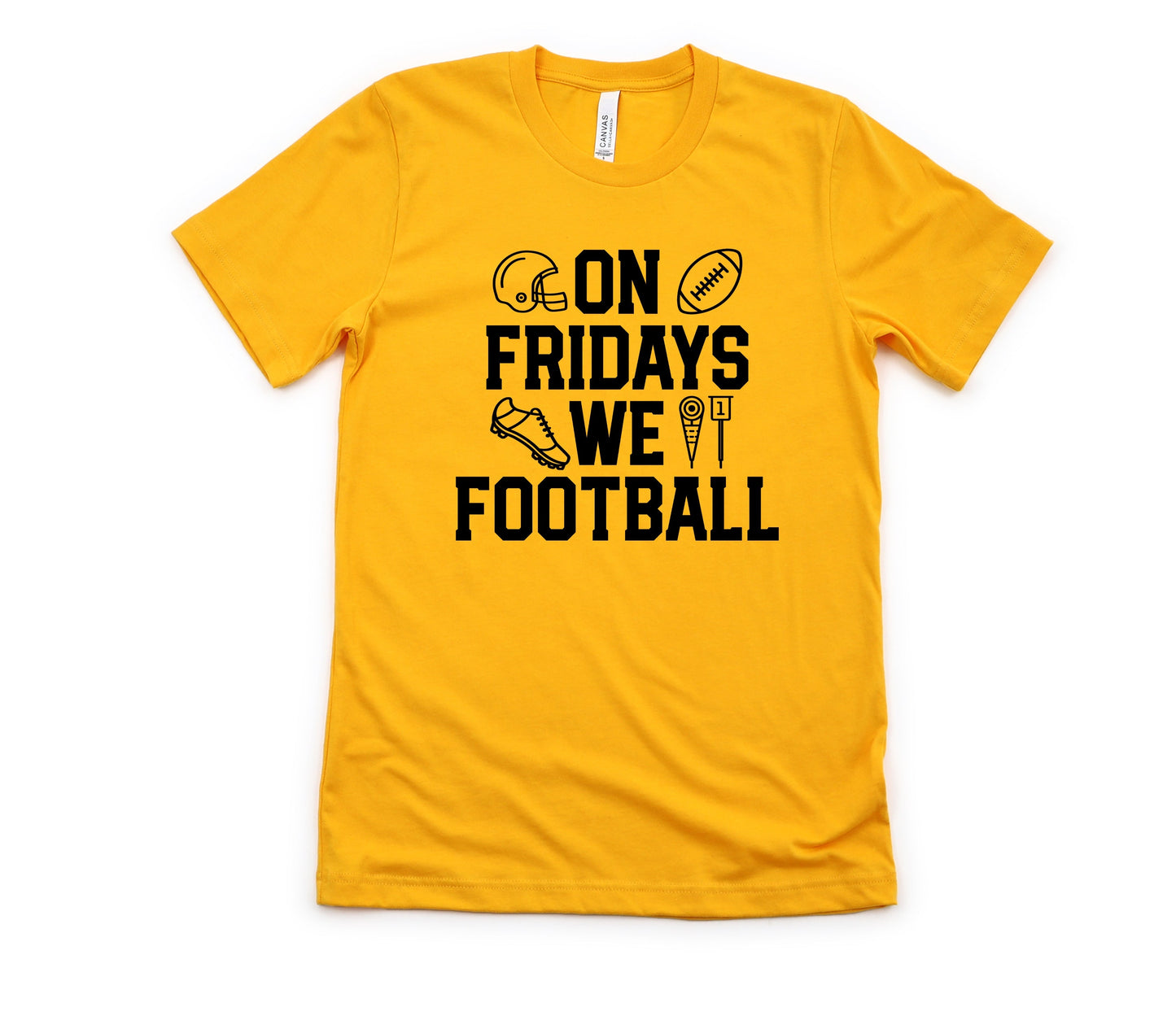 On Fridays We Football Graphic Tee