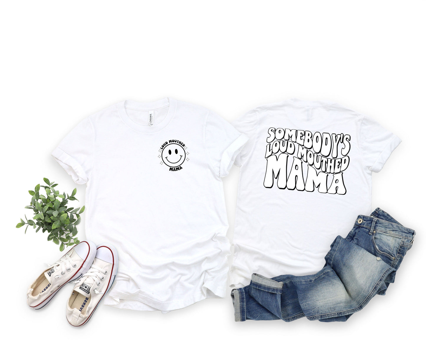Loud Mouthed Mama Graphic Tee
