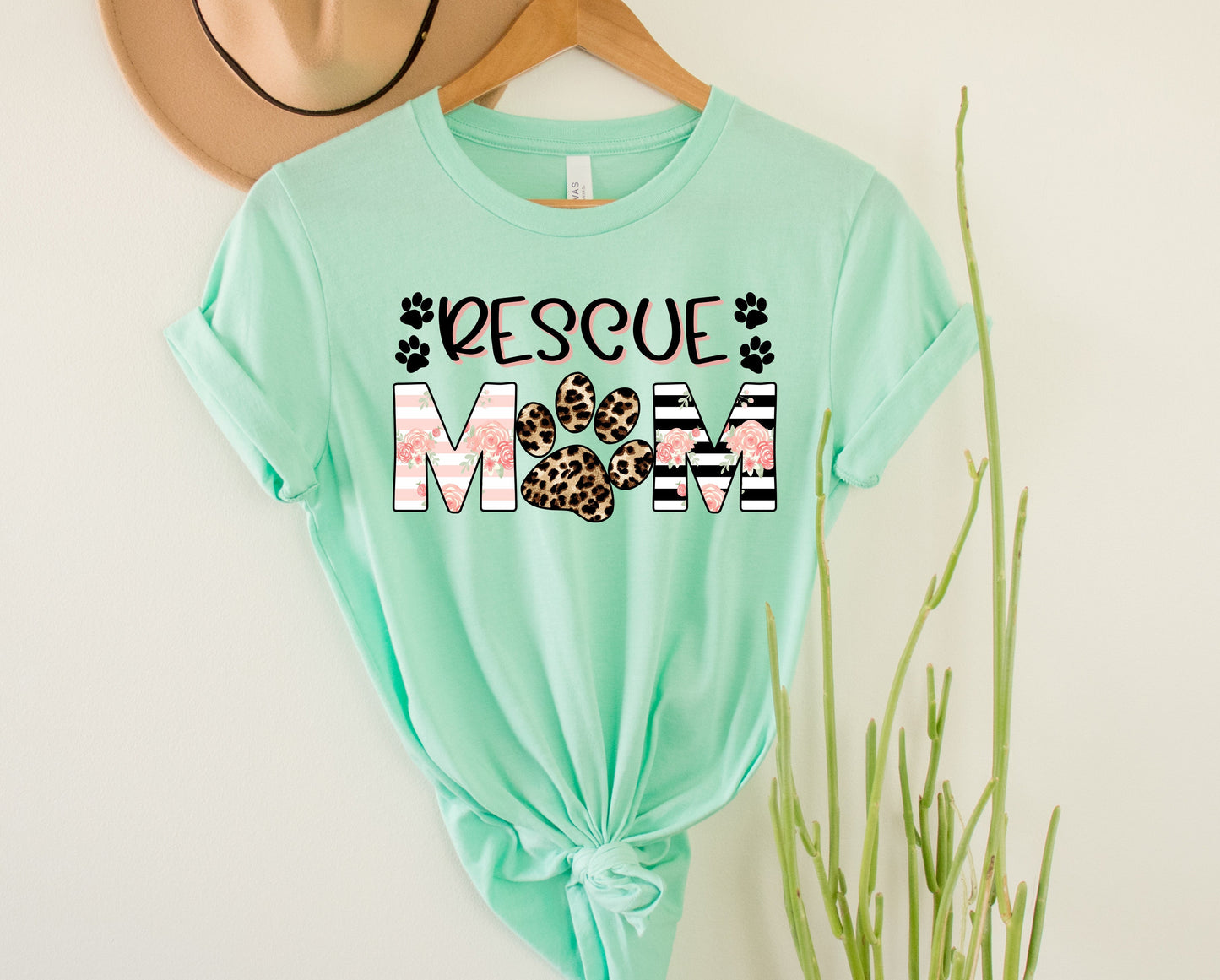 Rescue Mom Graphic Tee