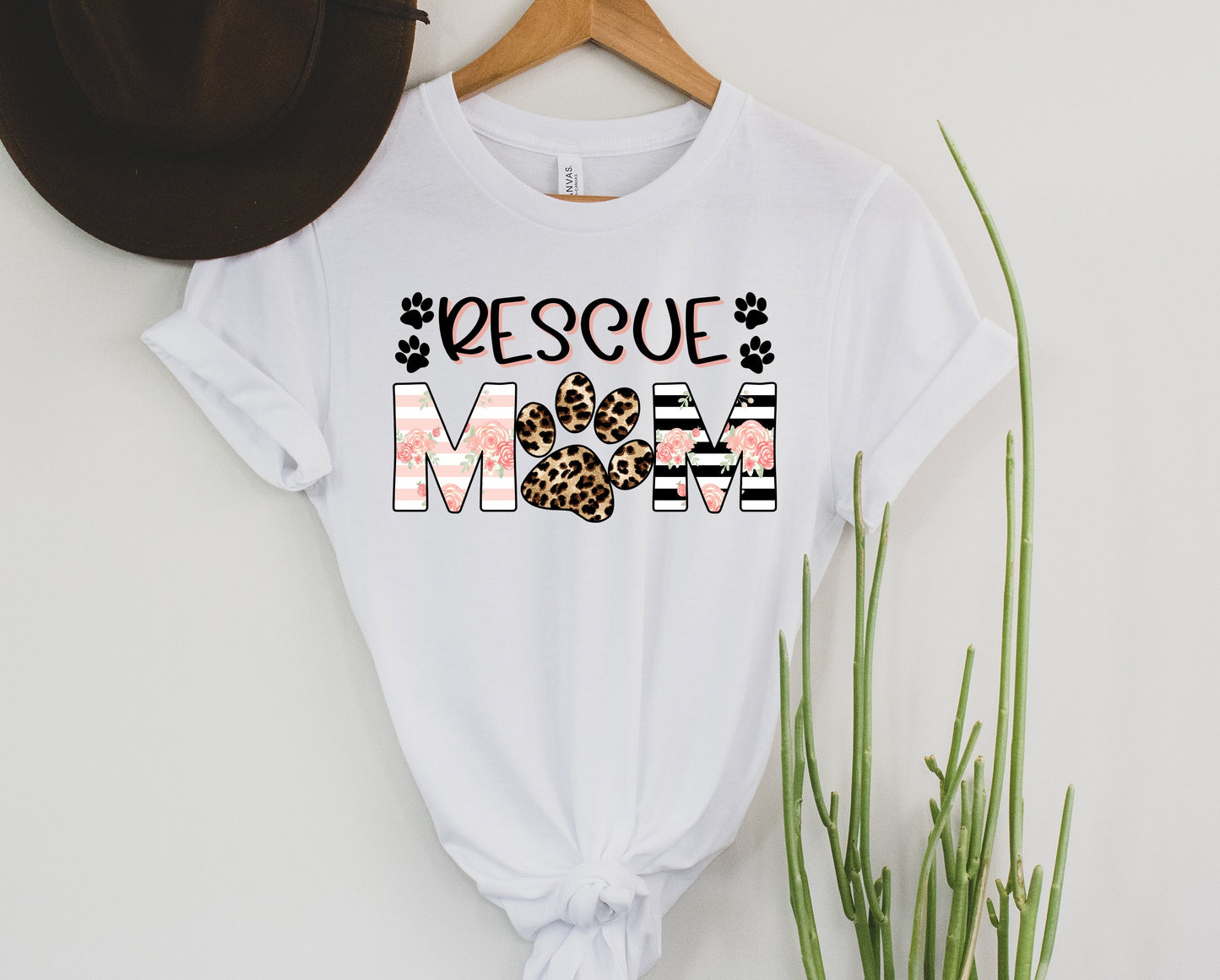 Rescue Mom Graphic Tee