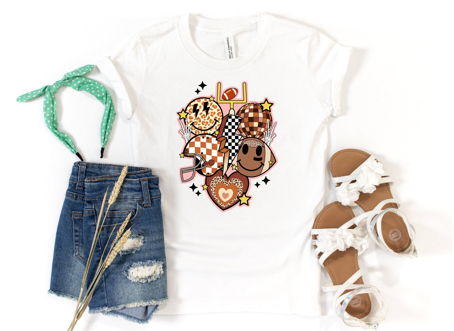 Retro football - KIDS Graphic Tee