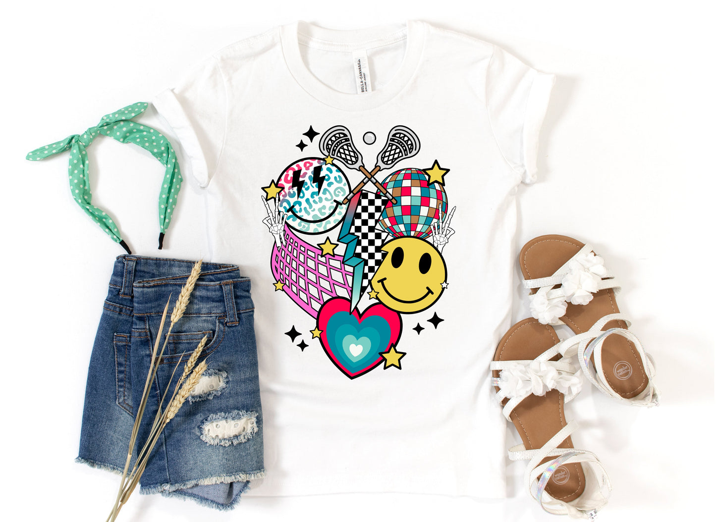 Retro Lacrosse - KIDS Graphic Tee