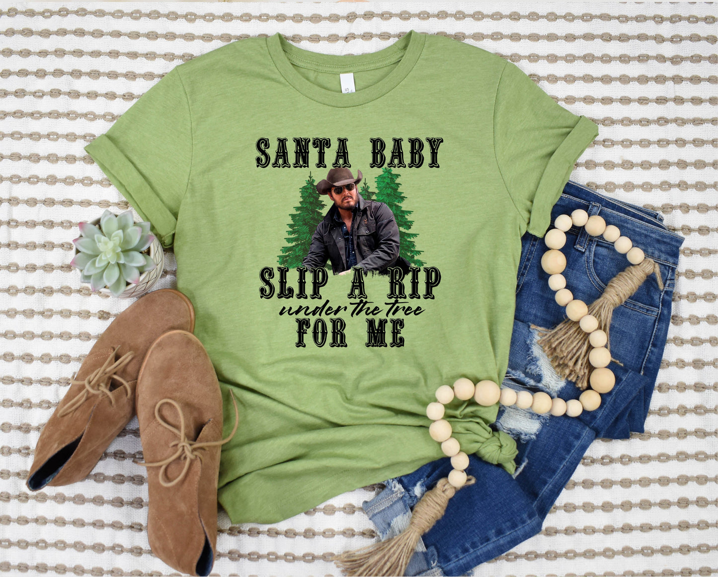Santa Baby Rip Graphic Tee