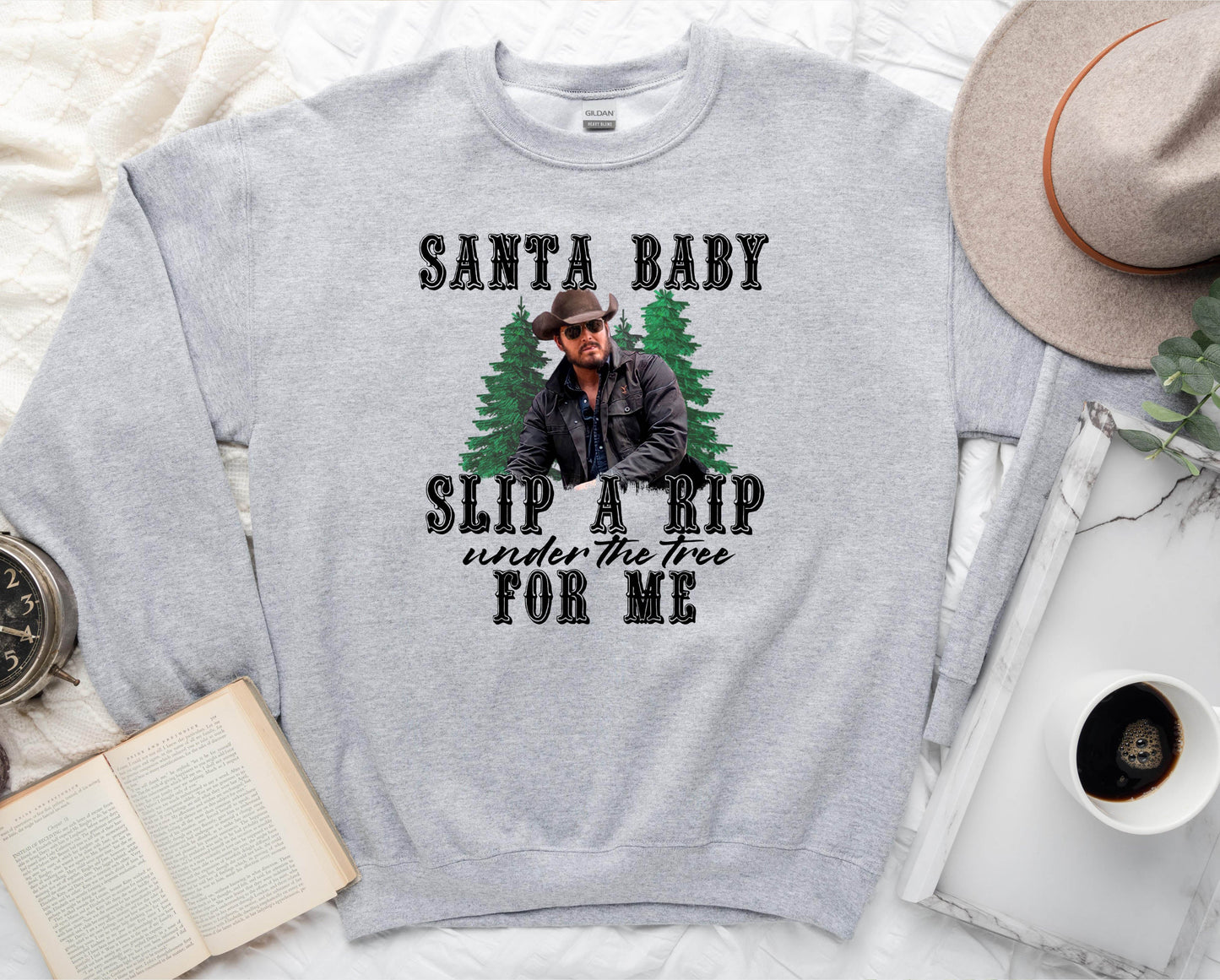 Santa Baby Rip Graphic Tee
