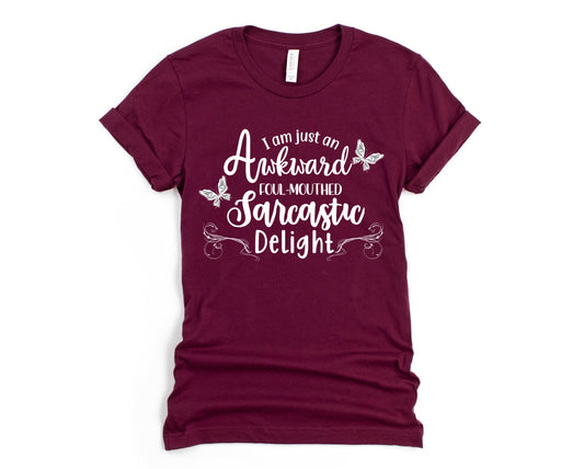 Sarcastic Delight Graphic Tee