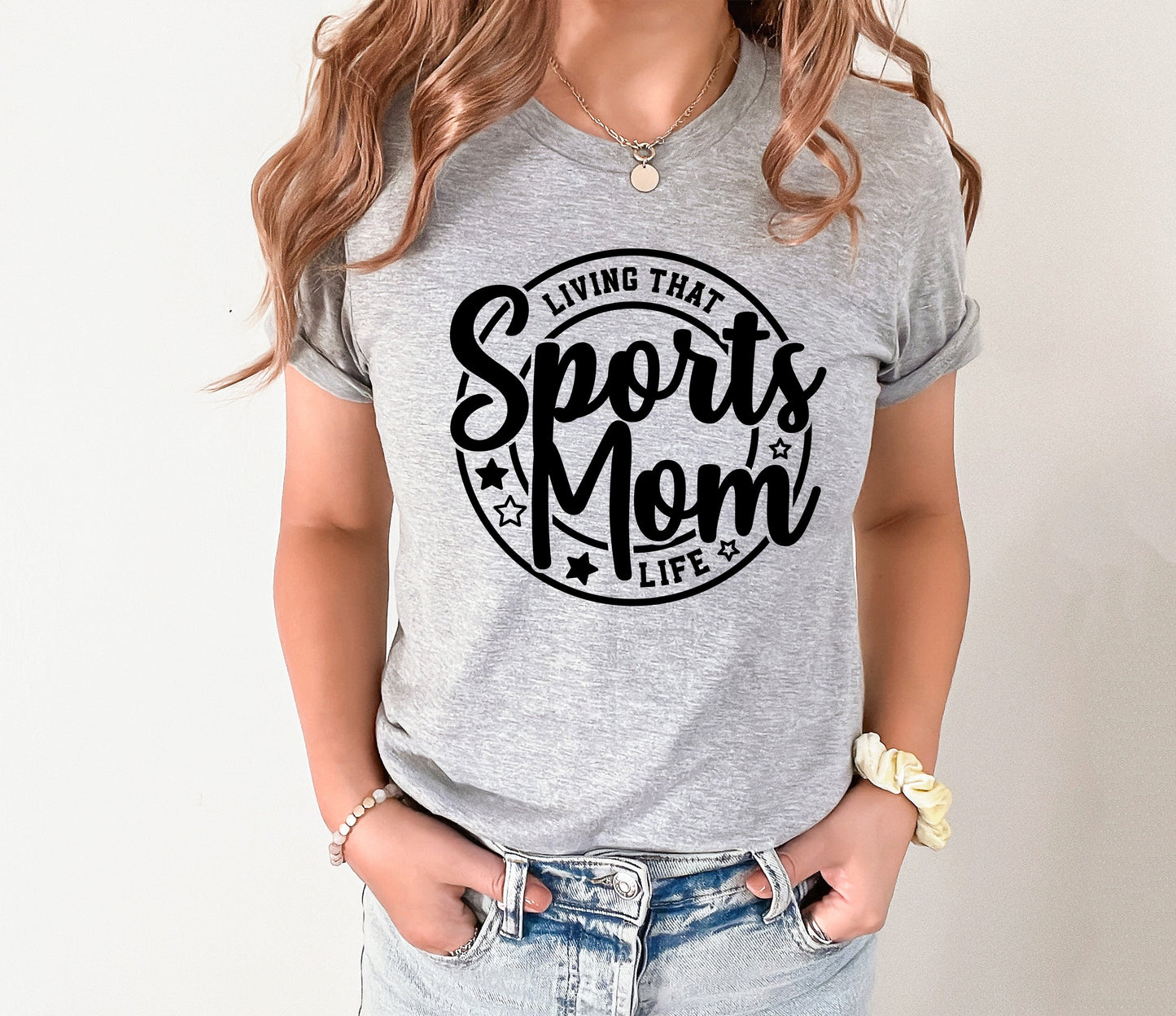 Sports Mom Life Graphic Tee