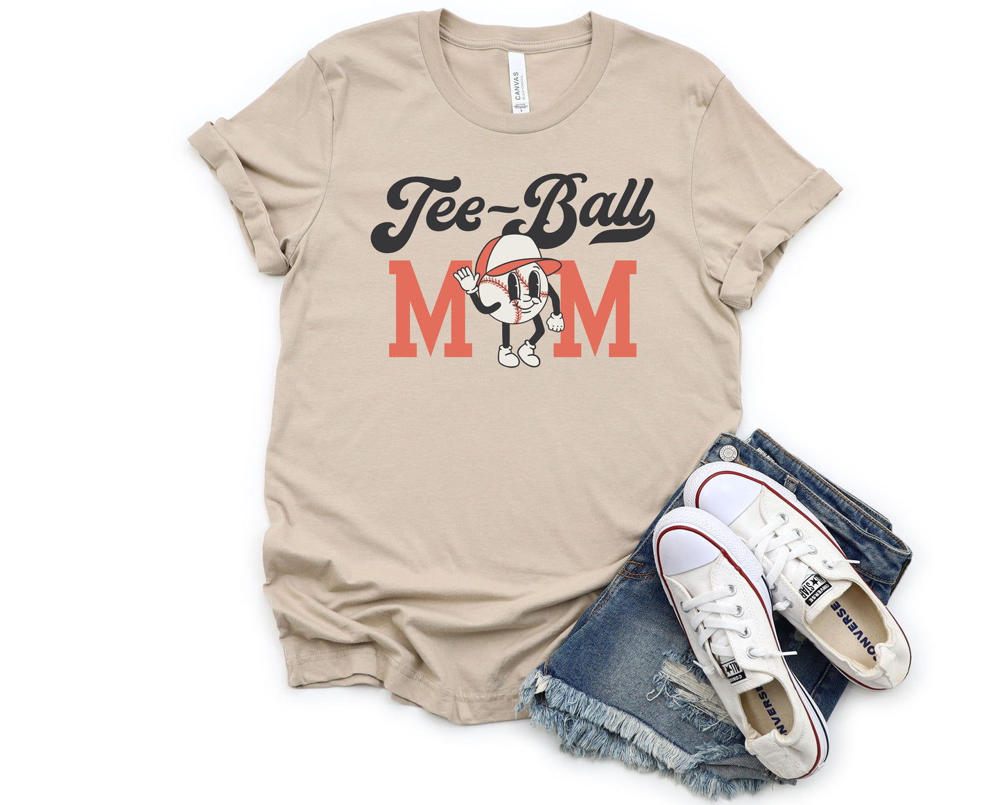 Tee-Ball mom Graphic Tee
