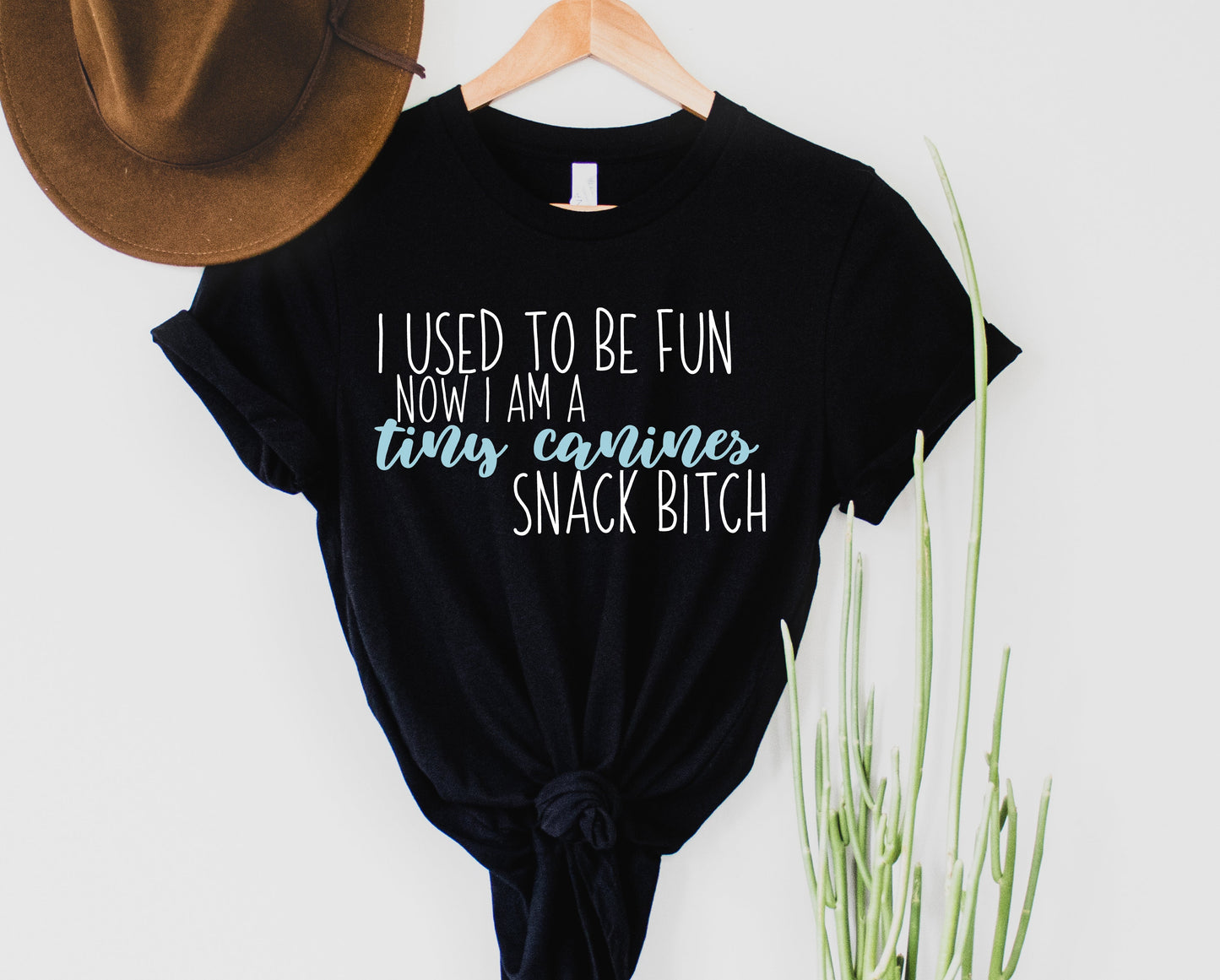 Tiny Canine's Snack B*tch Graphic Tee
