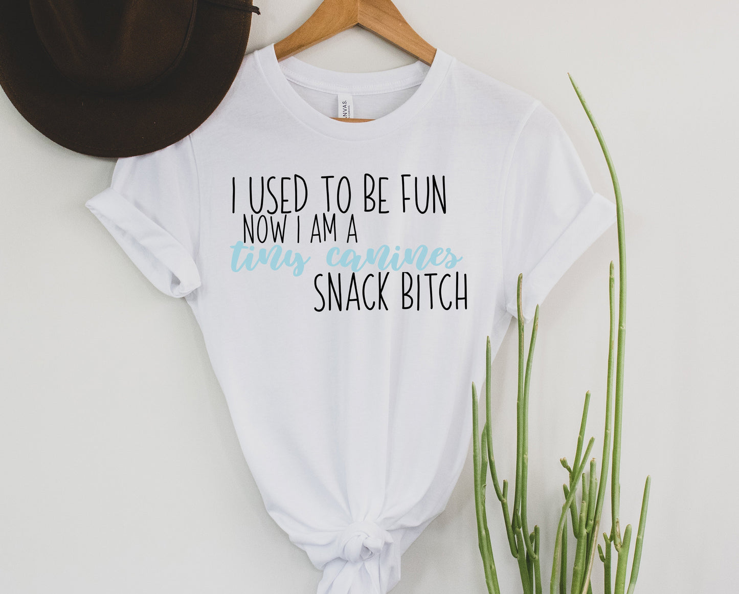 Tiny Canine's Snack B*tch Graphic Tee